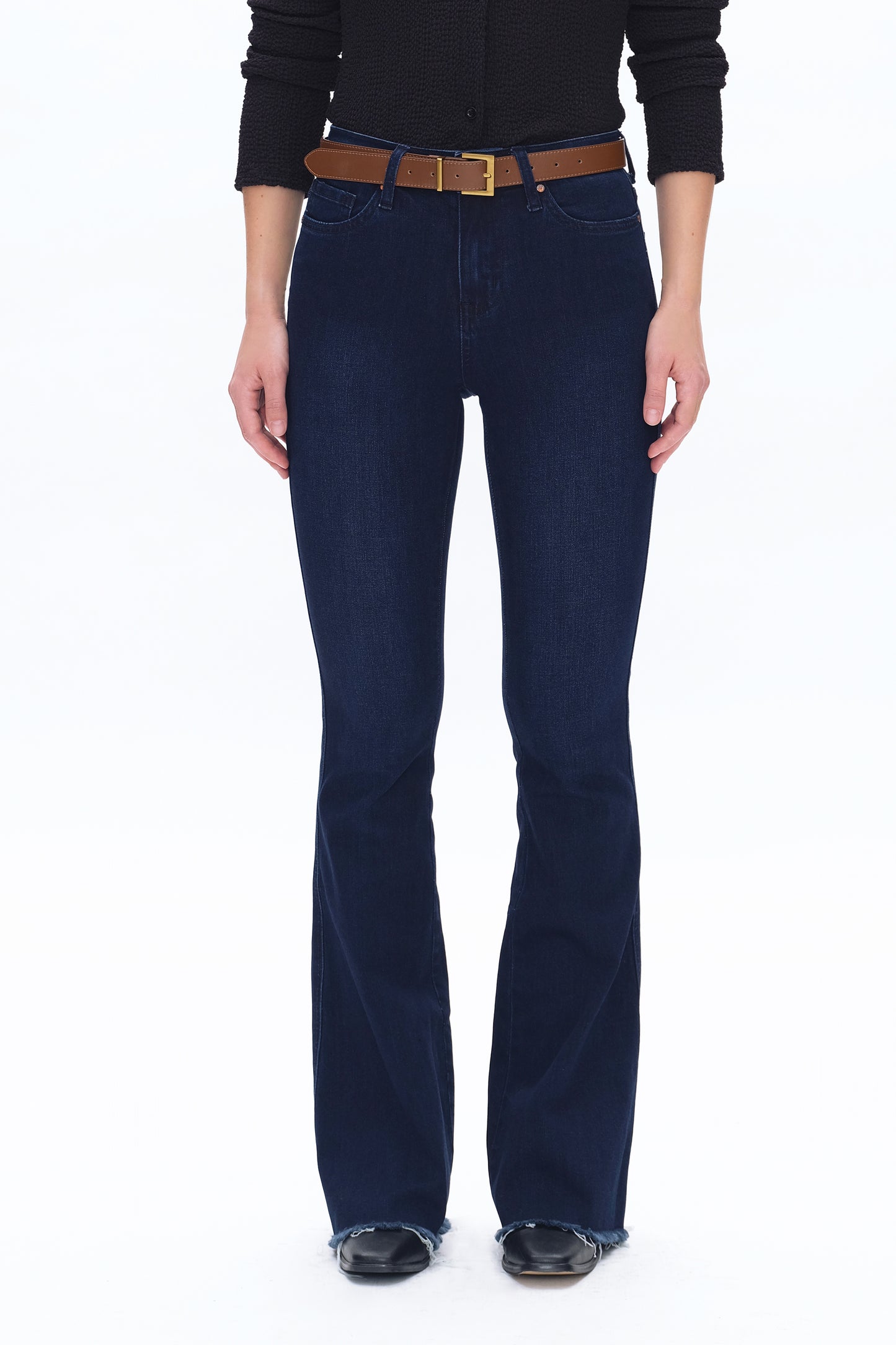 MID RISE FLARE JEANS BYF1105 DEEP WATER