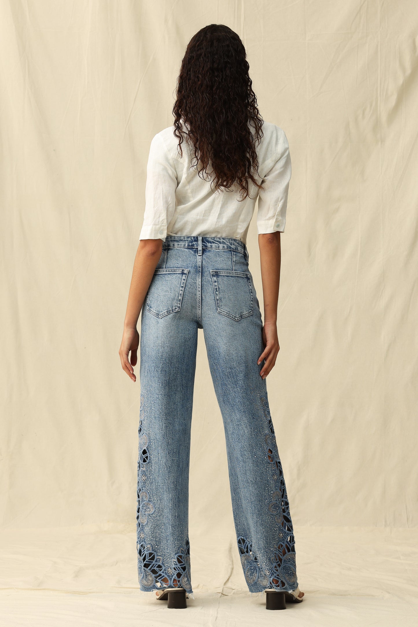 SEOUL MID RISE WIDE LEG