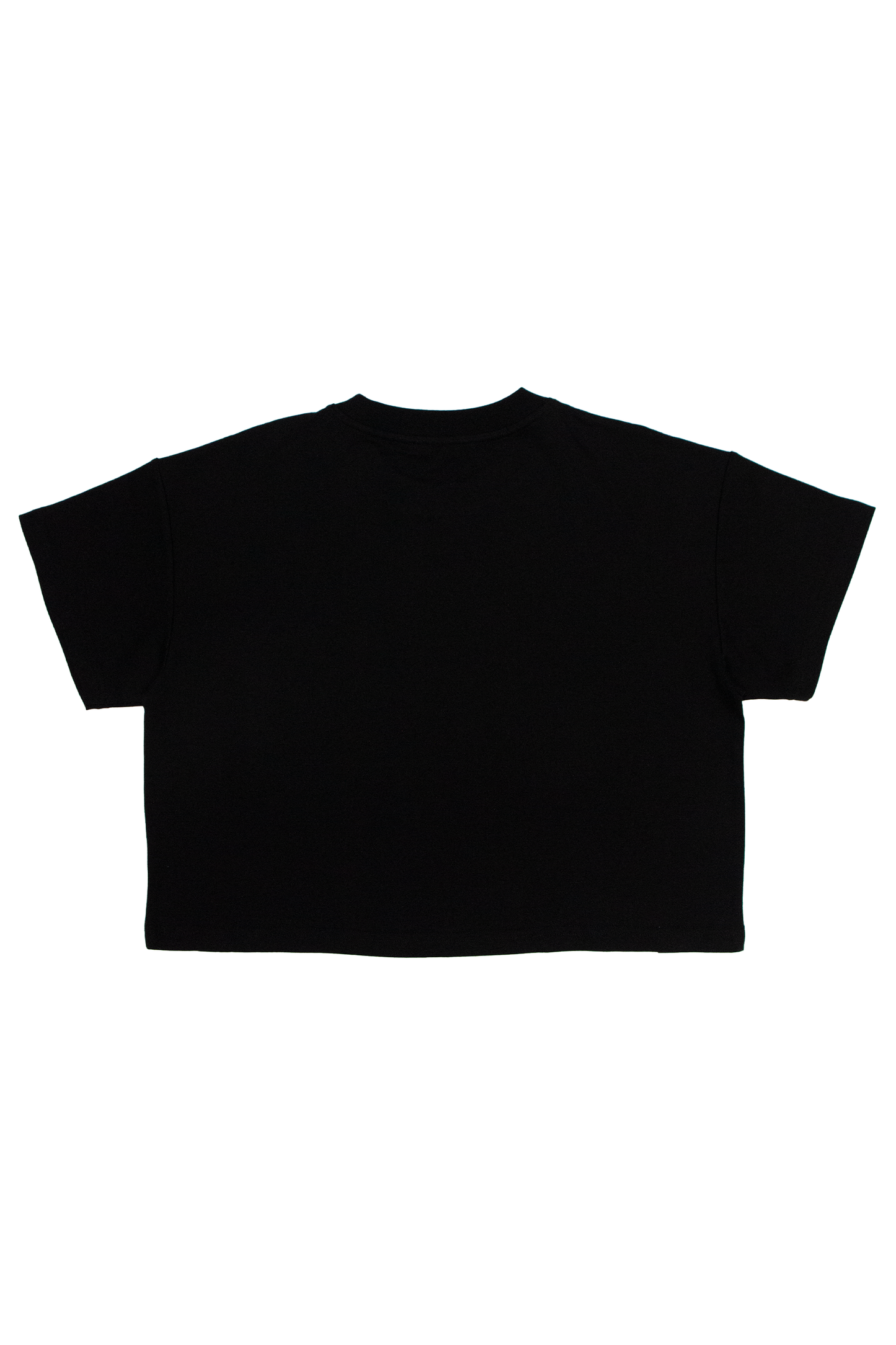 CROPPED RELAXED T-SHIRT BYTX006 (BYMJ232) BLACK