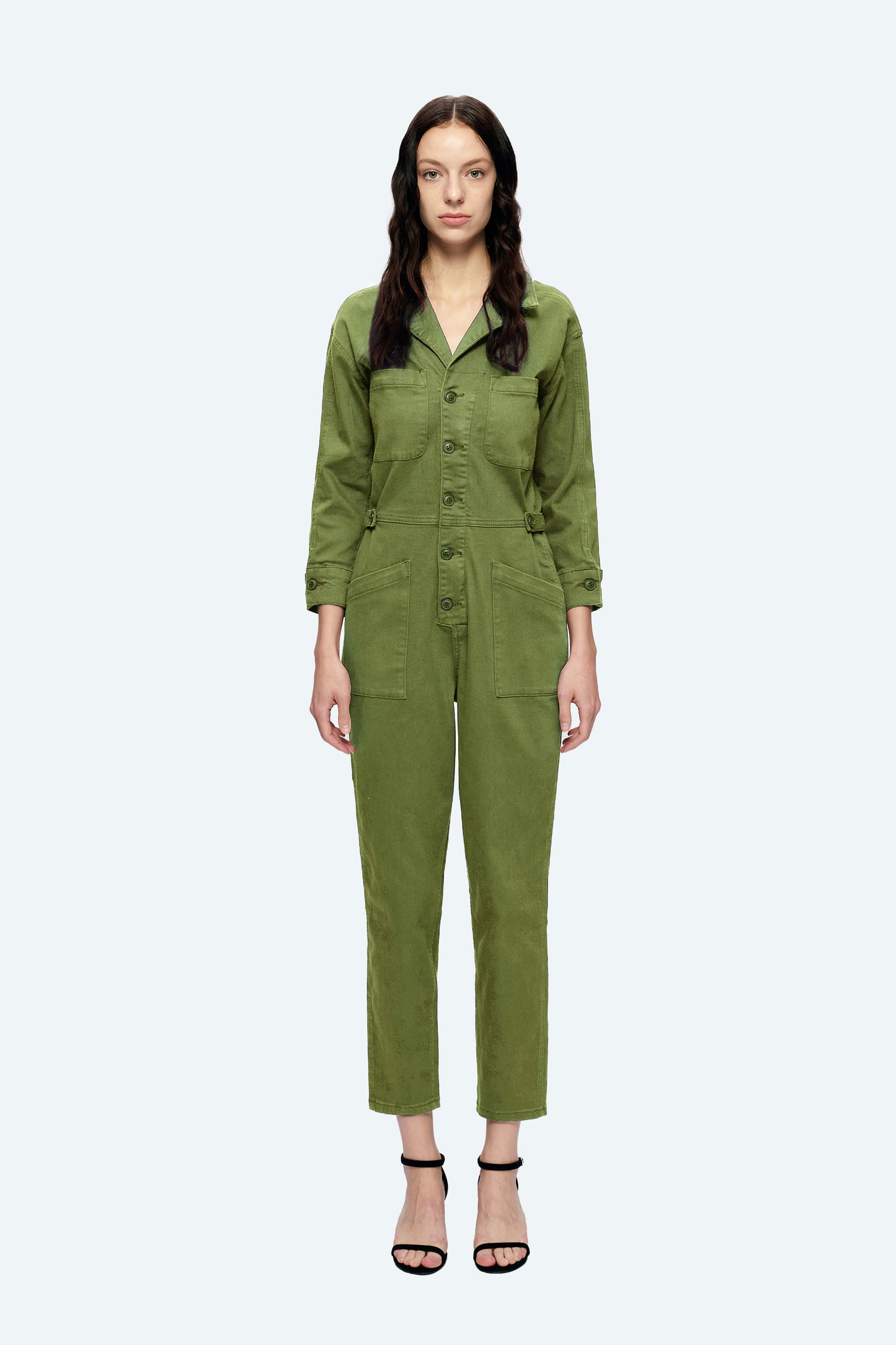 LONG SLEEVE JUMPSUIT