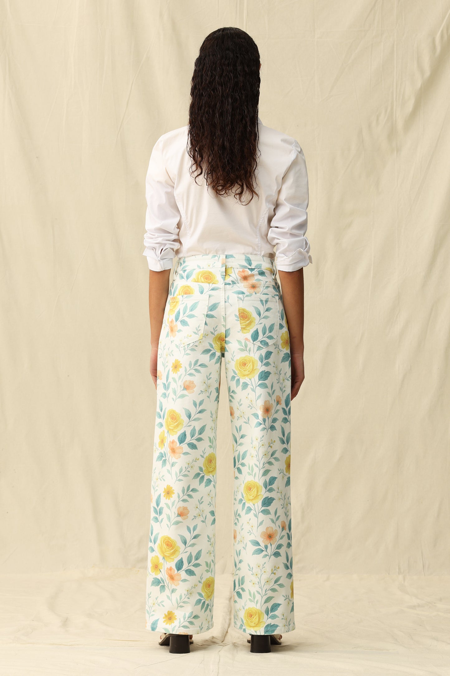 FLORA HIGH RISE WIDE LEG