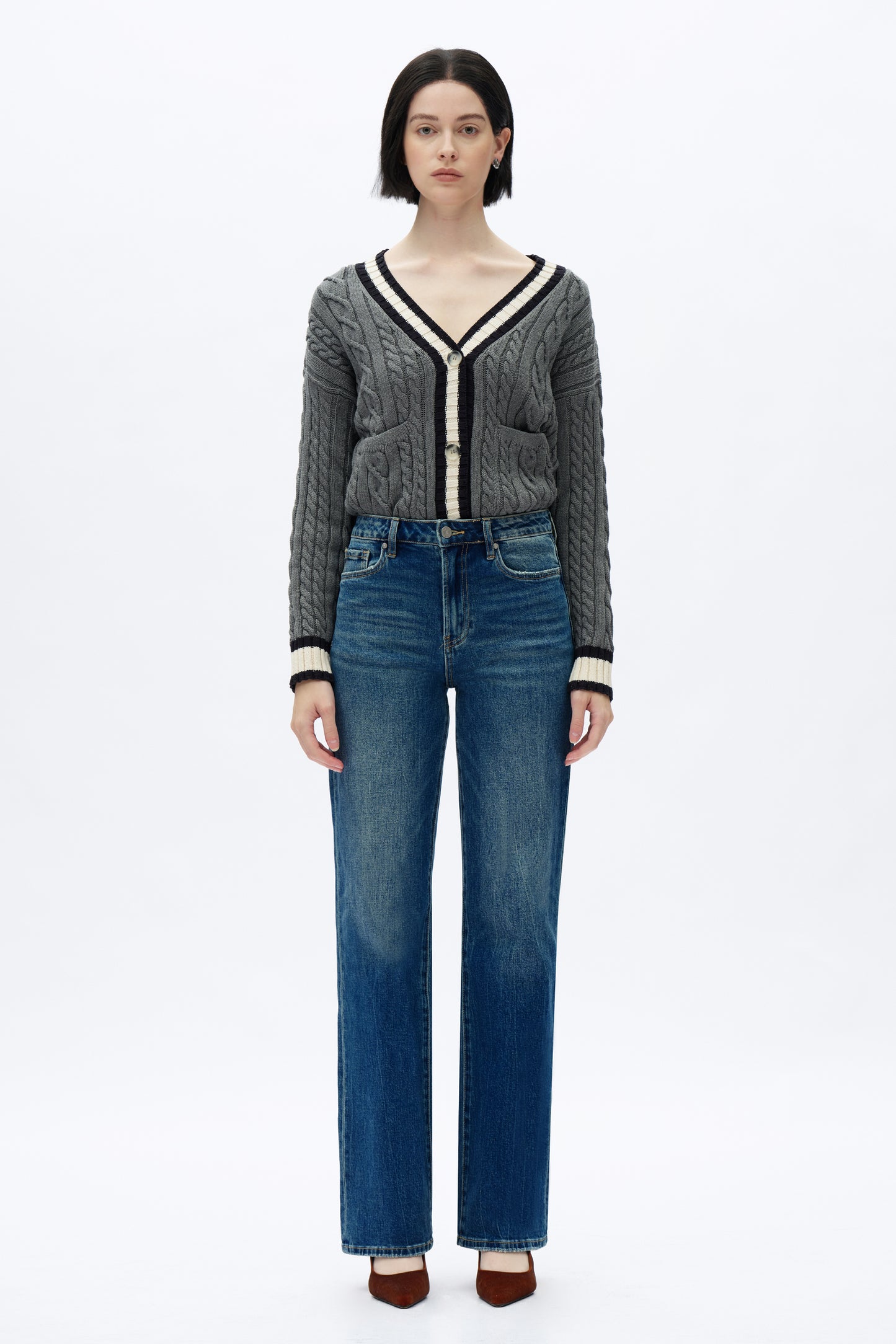 HIGH RISE STRAIGHT LEG