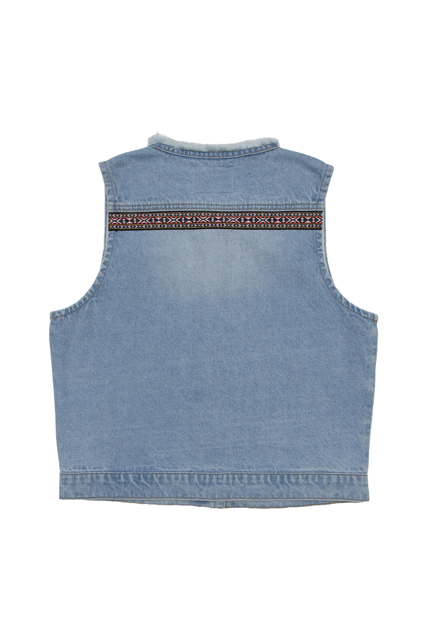 DENIM VEST BYV4005 (DJFWR006) LIGHT BLUE