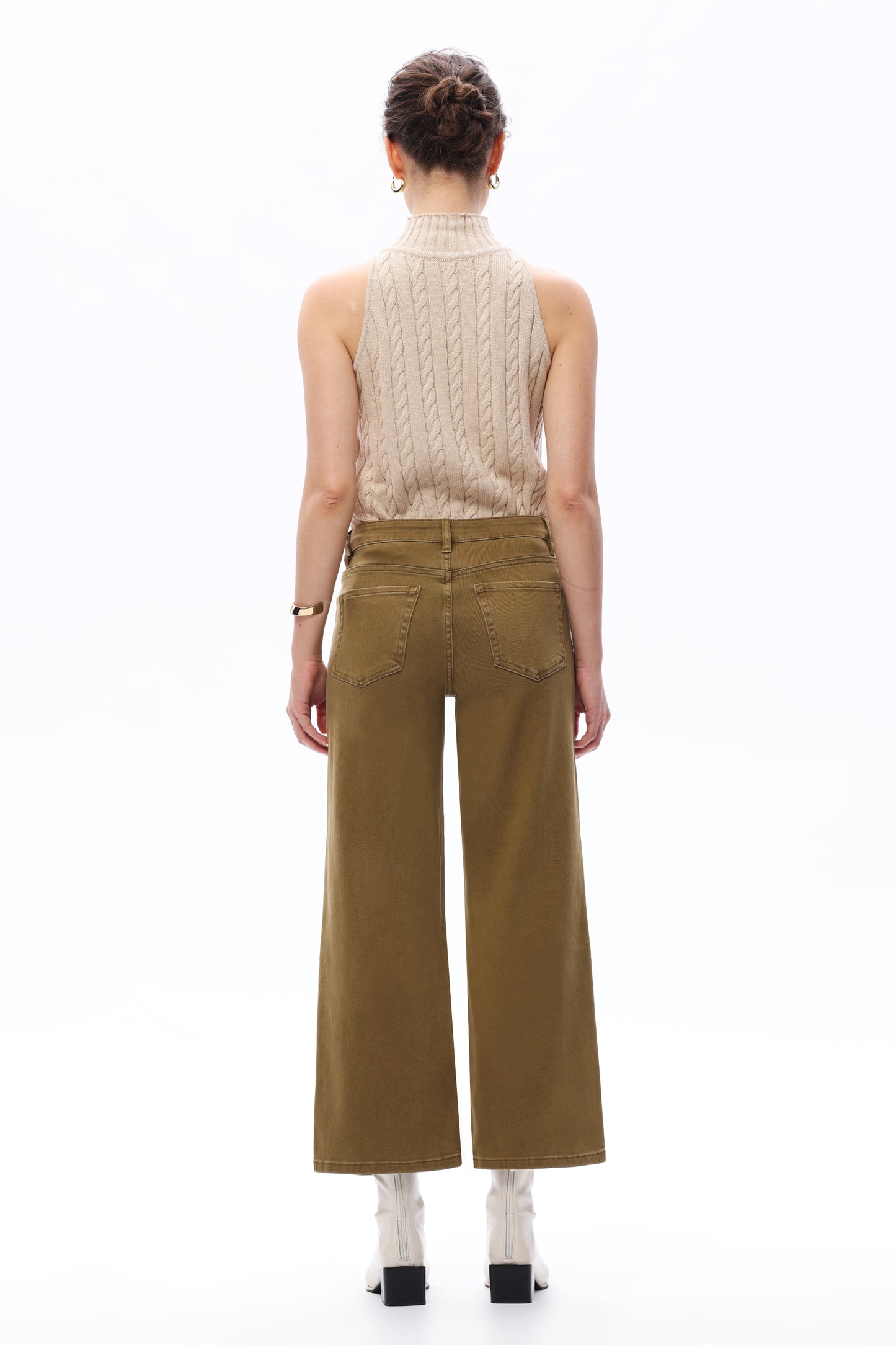 MID RISE STRAIGHT BYT5198 CAMEL