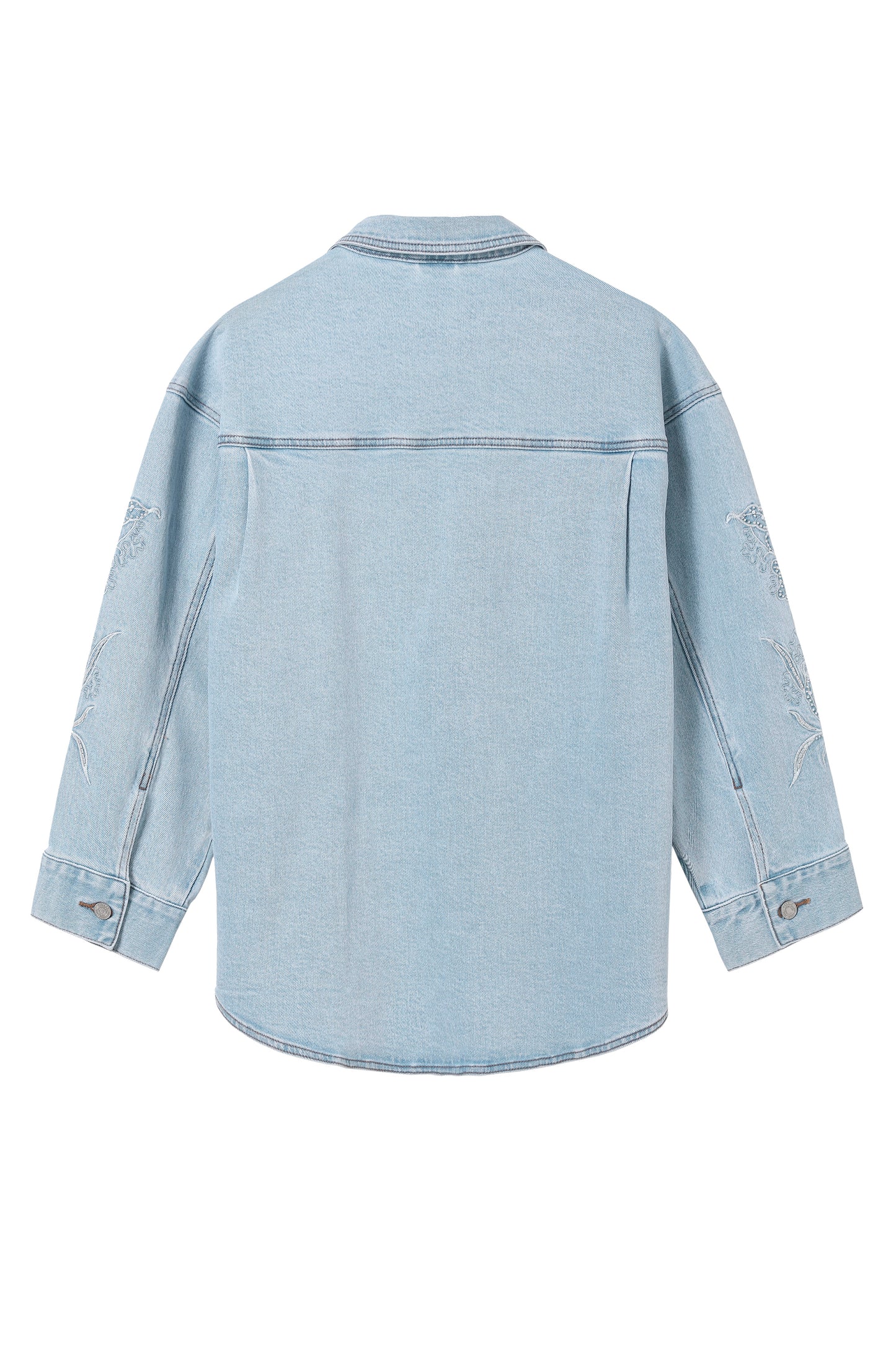 EMBROIDERED DENIM SHIRT