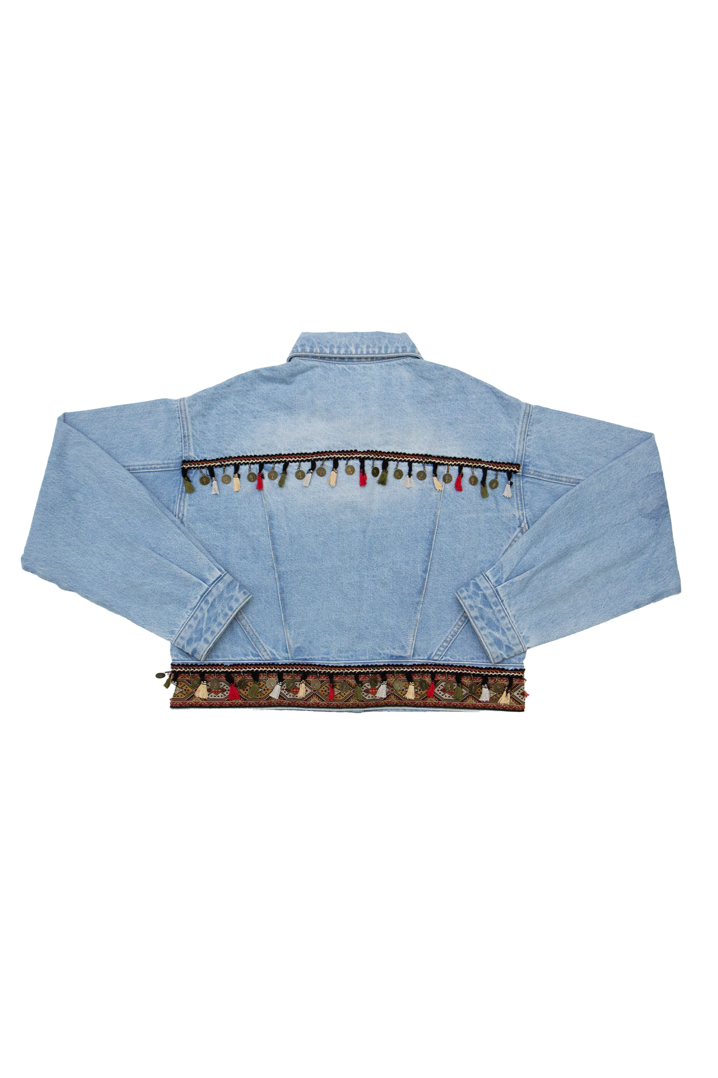 DENIM JACKETS BYJ9074 (DJFWR007) LIGHT BLUE