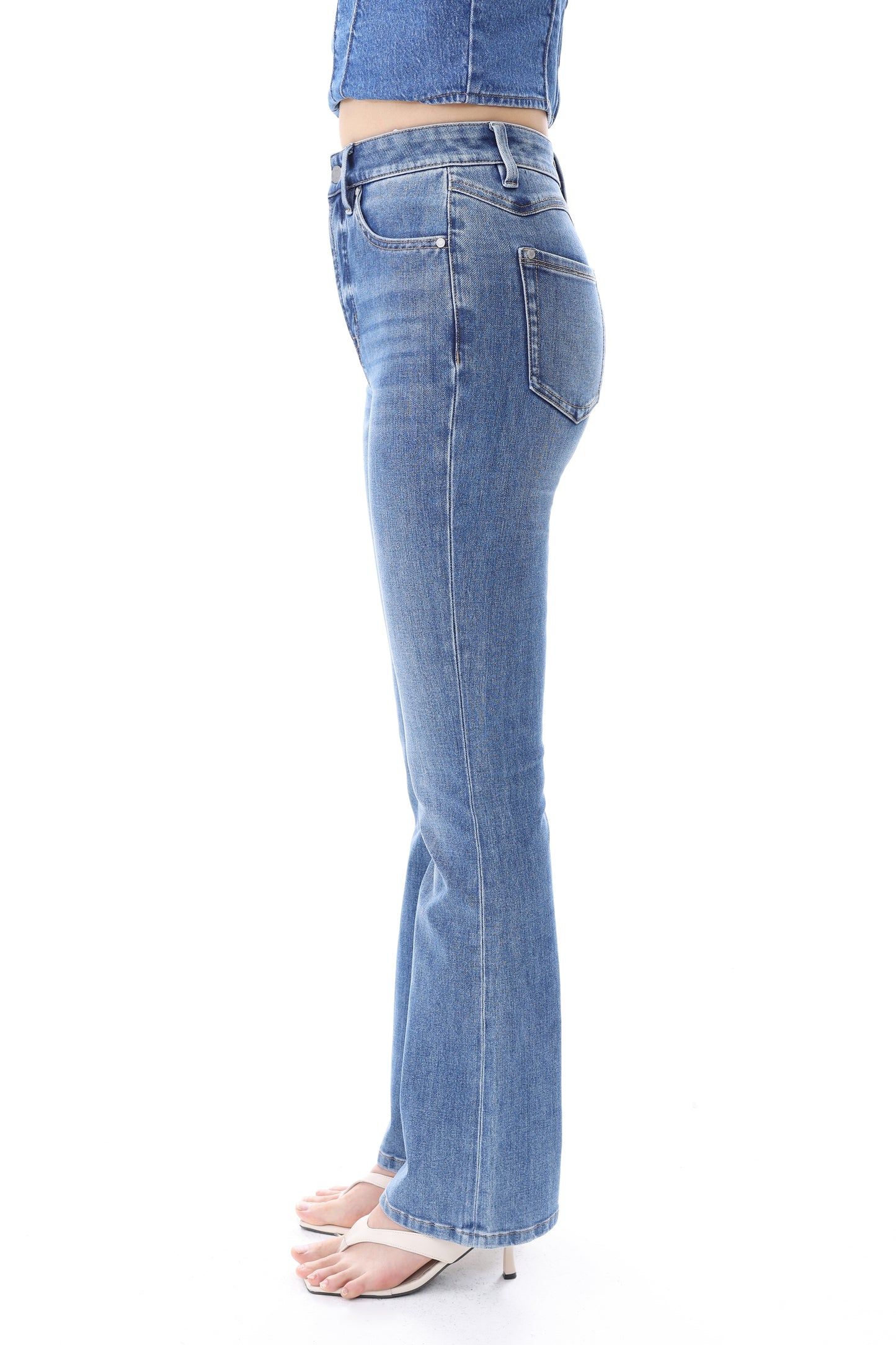 LOS ANGELES ULTRA HIGH RISE BOOTCUT FULL JEANS  BYF1247