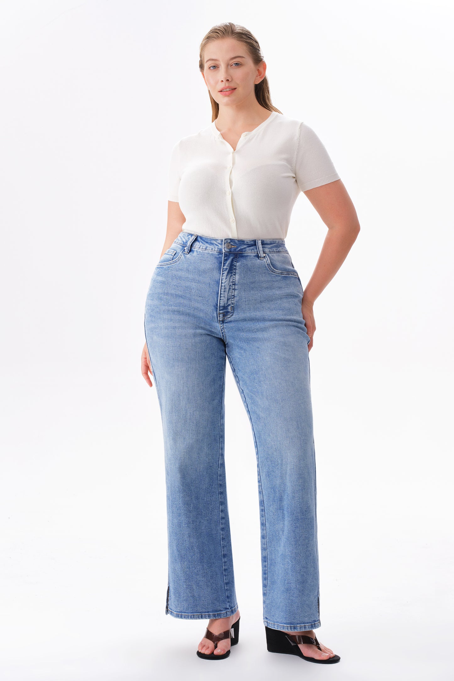 PLUS CAIUS HIGH RISE BOOTCUT