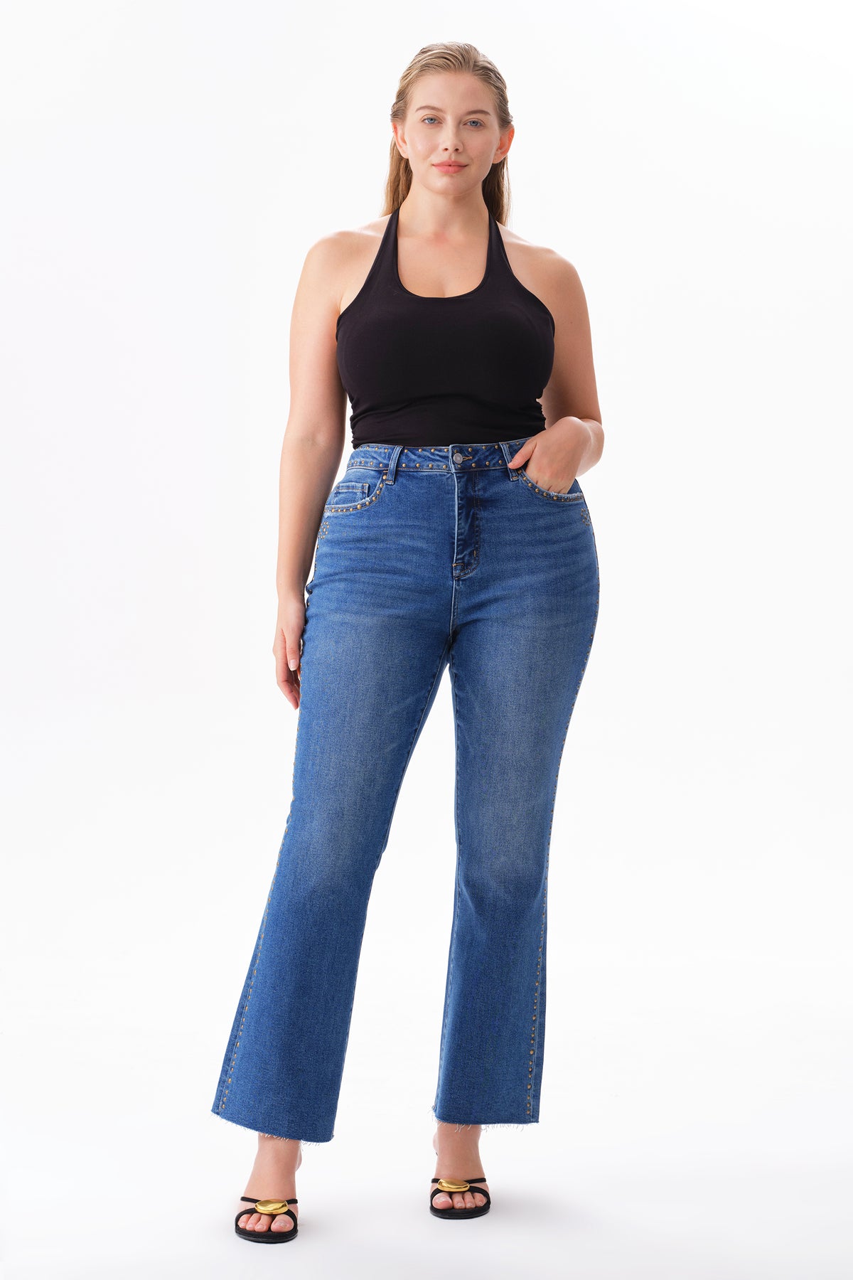 PLUS HIGH RISE BOOTCUT