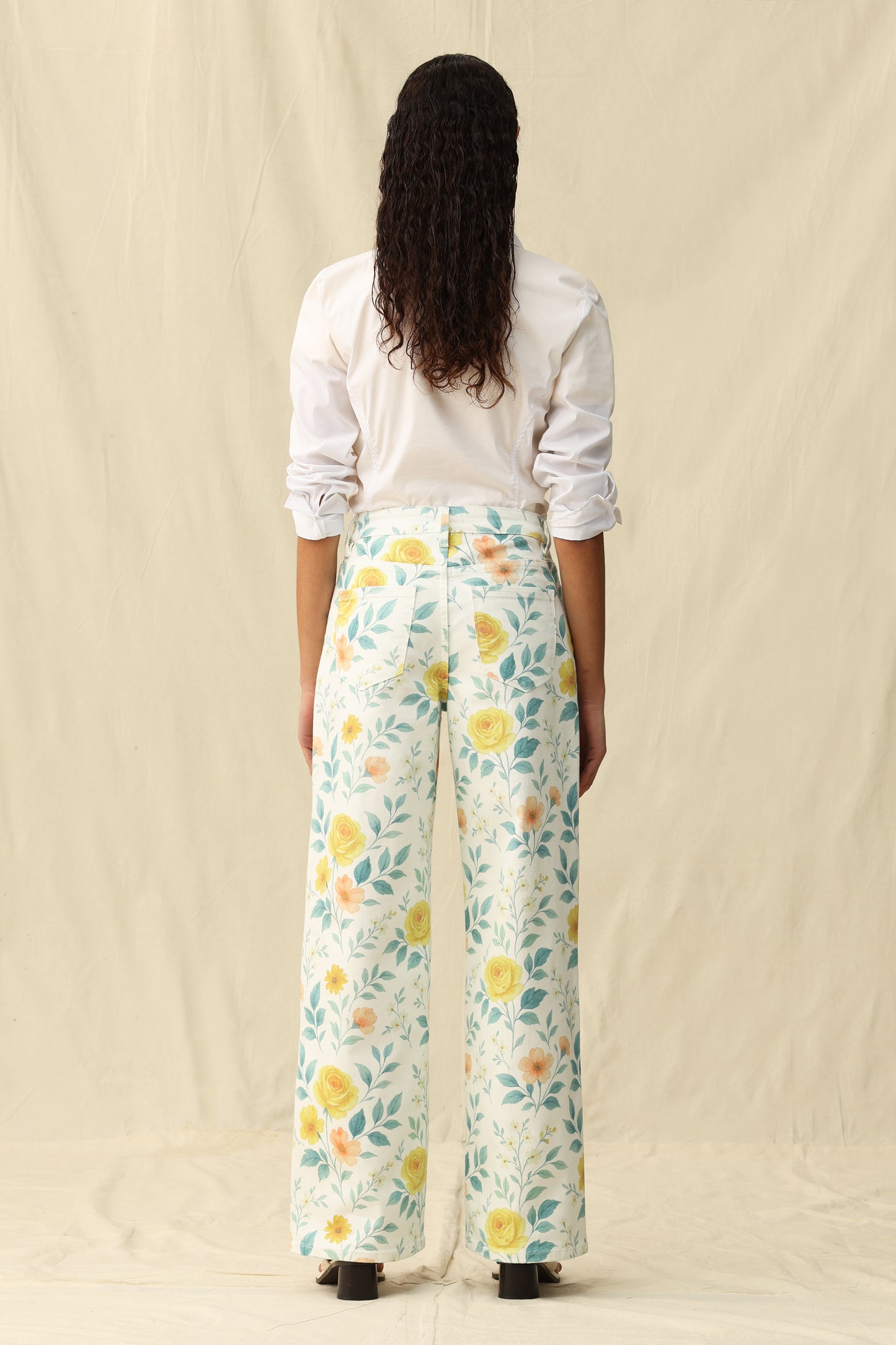 FLORA HIGH RISE WIDE LEG