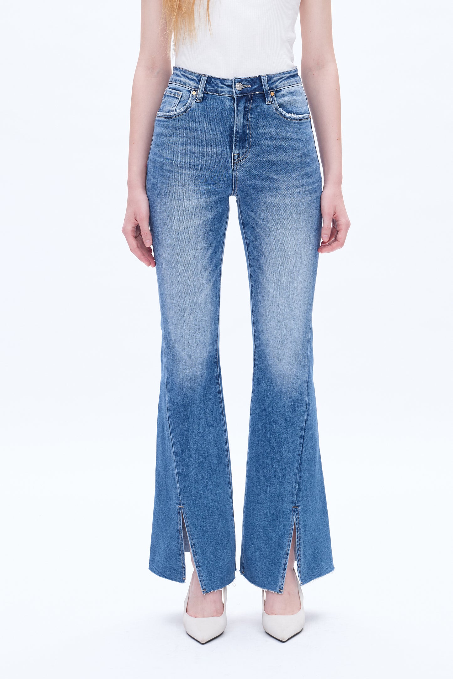 HIGH RISE FLARE JEANS BYF1100 SOUTHERN