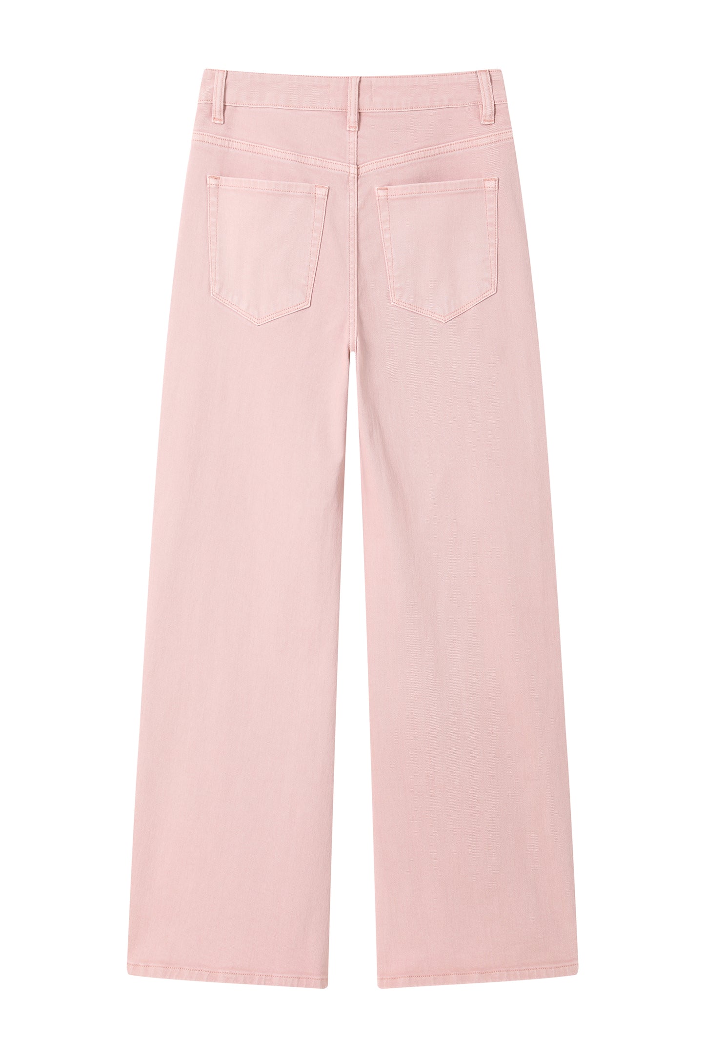 MID RISE BARREL PANTS BYOX008 (BYGG016) PEARL PINK