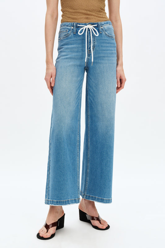 ZEPHYRINE MID RISE WIDE LEG