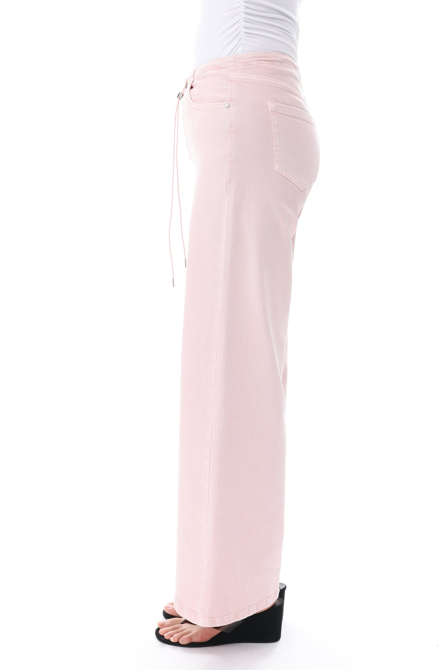 NEW YORK MID RISE WIDE LEG FULL PANTS BYW8433