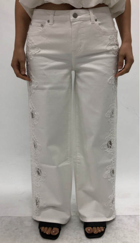 NEW YORK HIGH RISE WIDE LEG FULL PANTS BYW8436