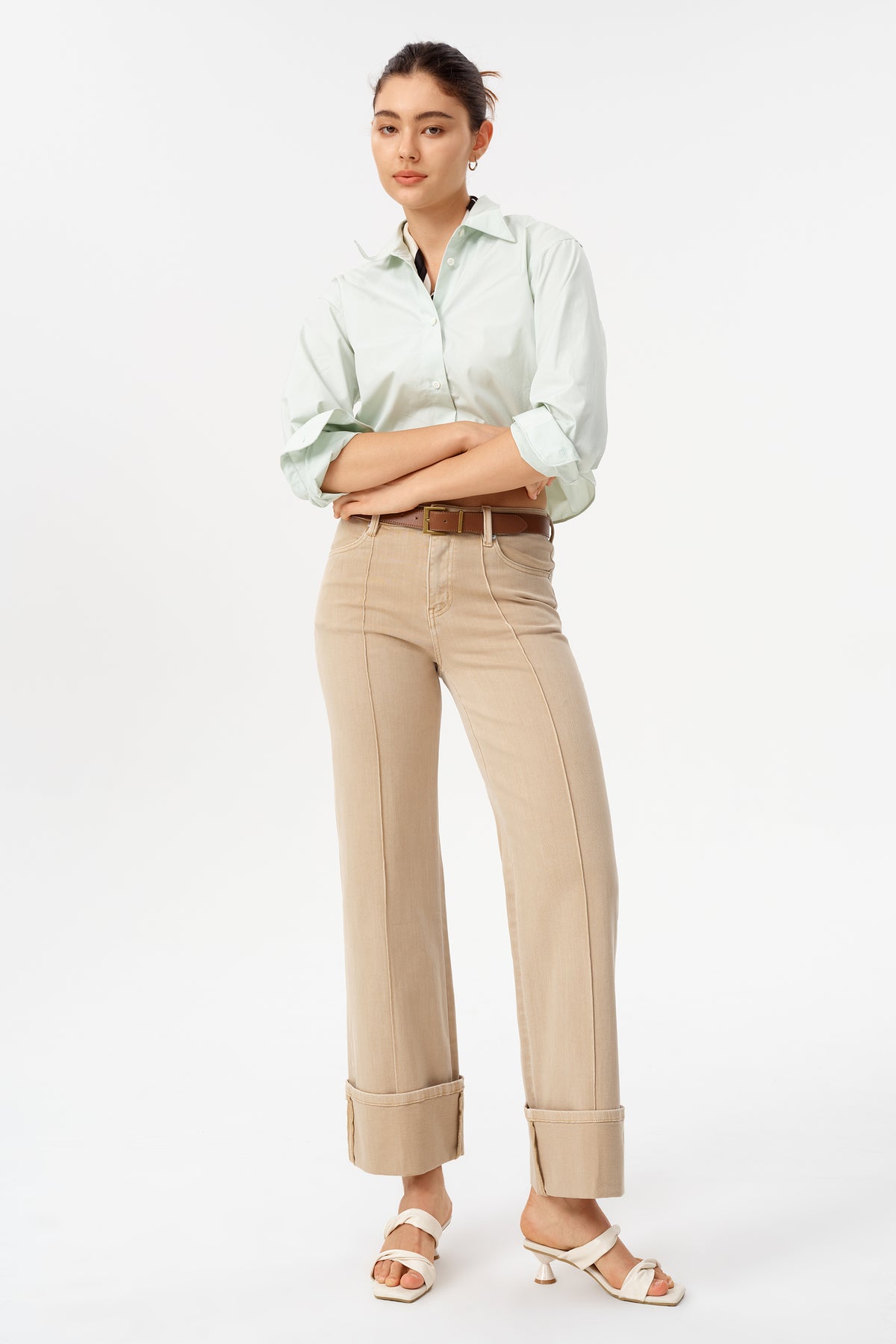 BRIAR MID RISE WIDE LEG