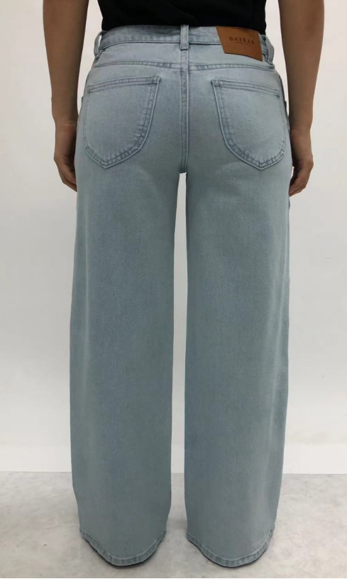 NEW YORK MID RISE WIDE LEG FULL JEANS  BYW8407