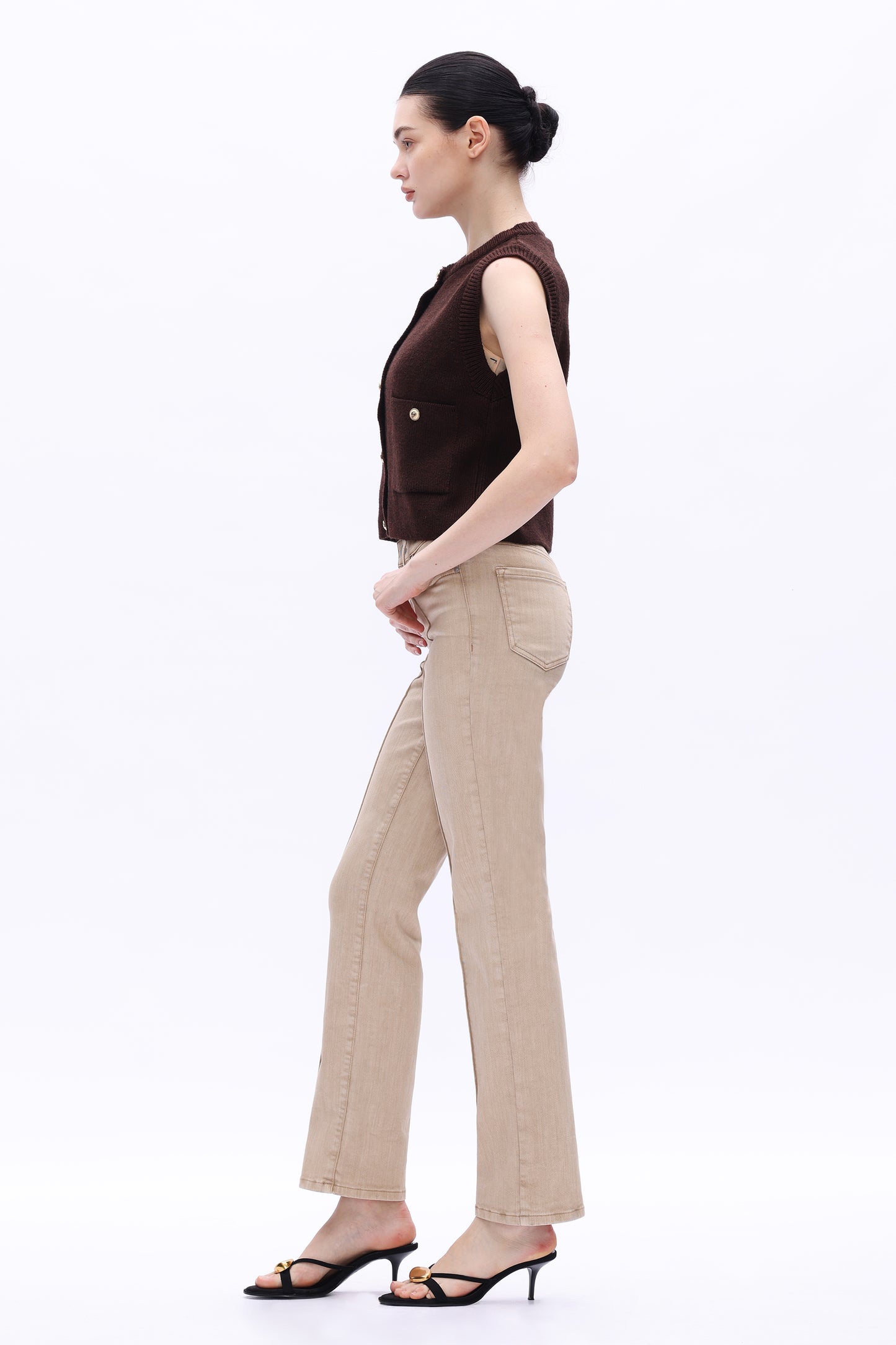 HIGH RISE STRAIGHT JEANS