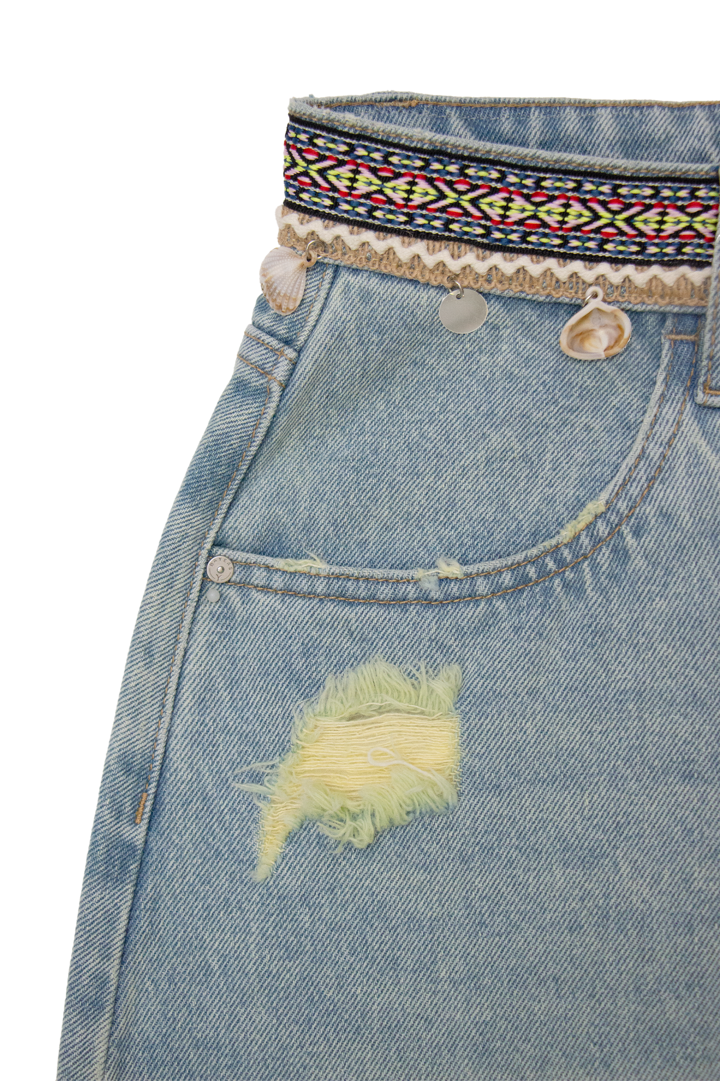 DENIM SKIRTS BYK7077 (DJFWR010) LIGHT BLUE