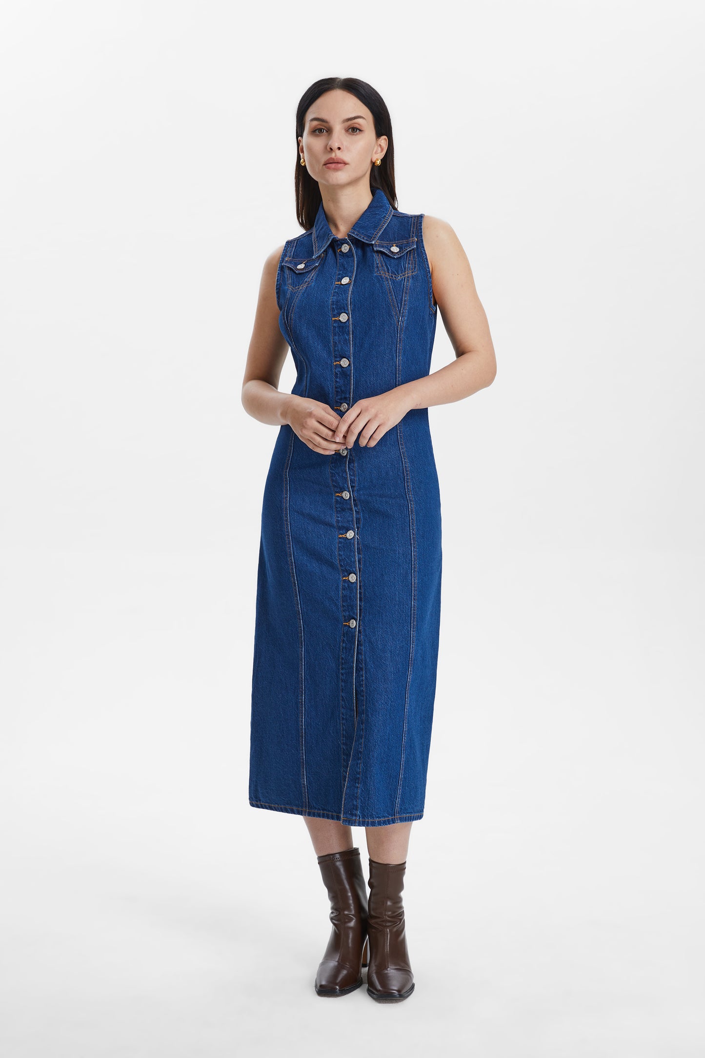 JULIA CARDIGAN DRESS (Relaxed)