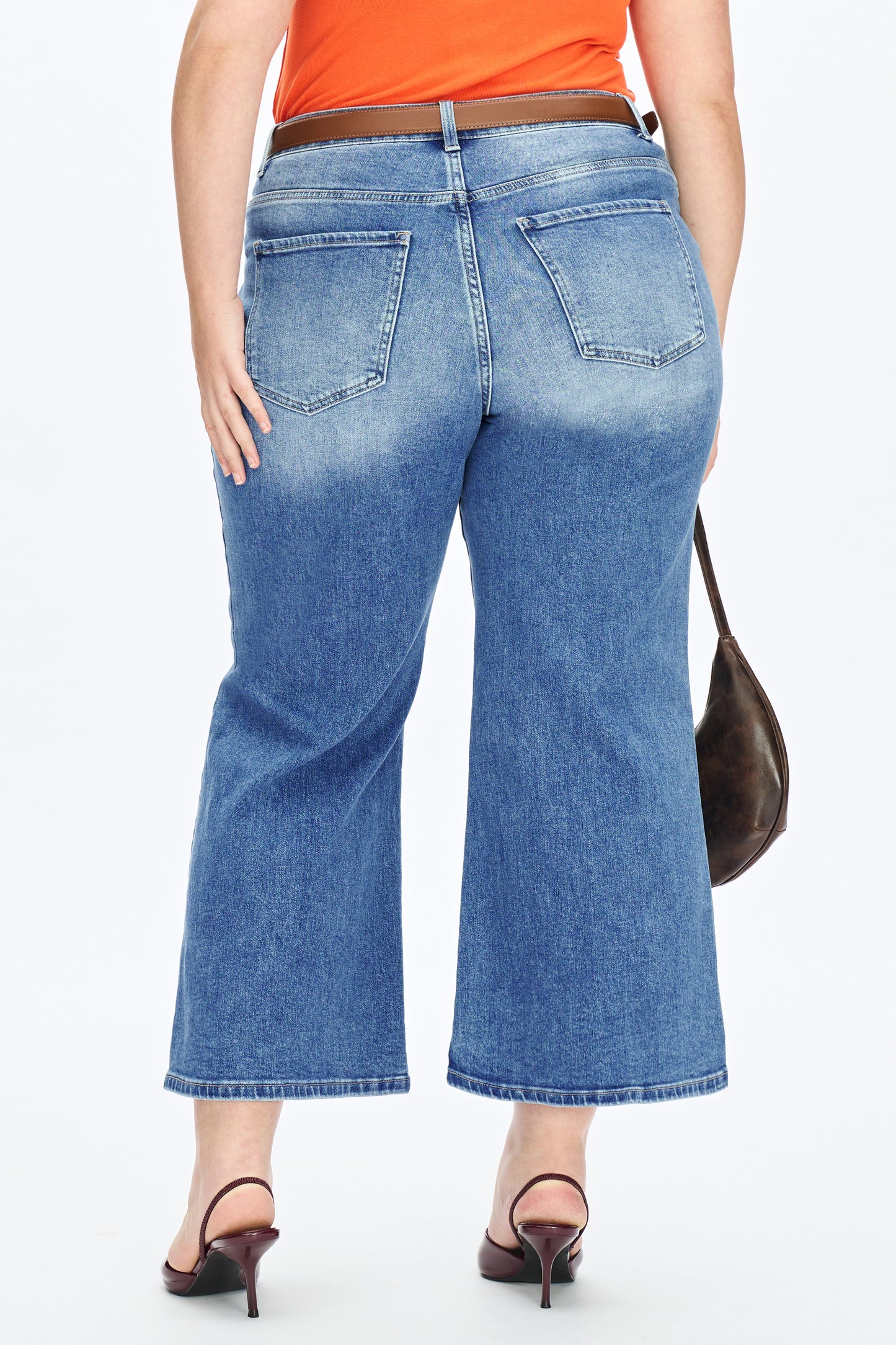 PLUS HIGH RISE WIDE LEG