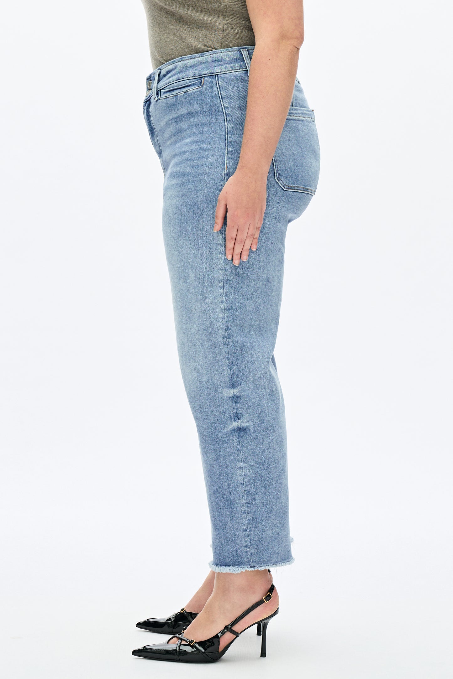 PLUS HIGH RISE WIDE LEG