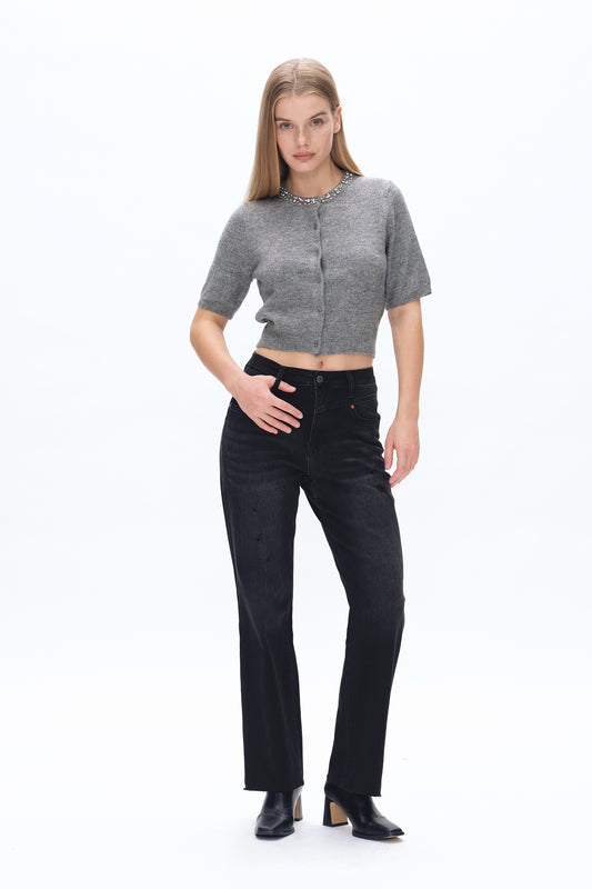 HIGH RISE STRAIGHT LEG