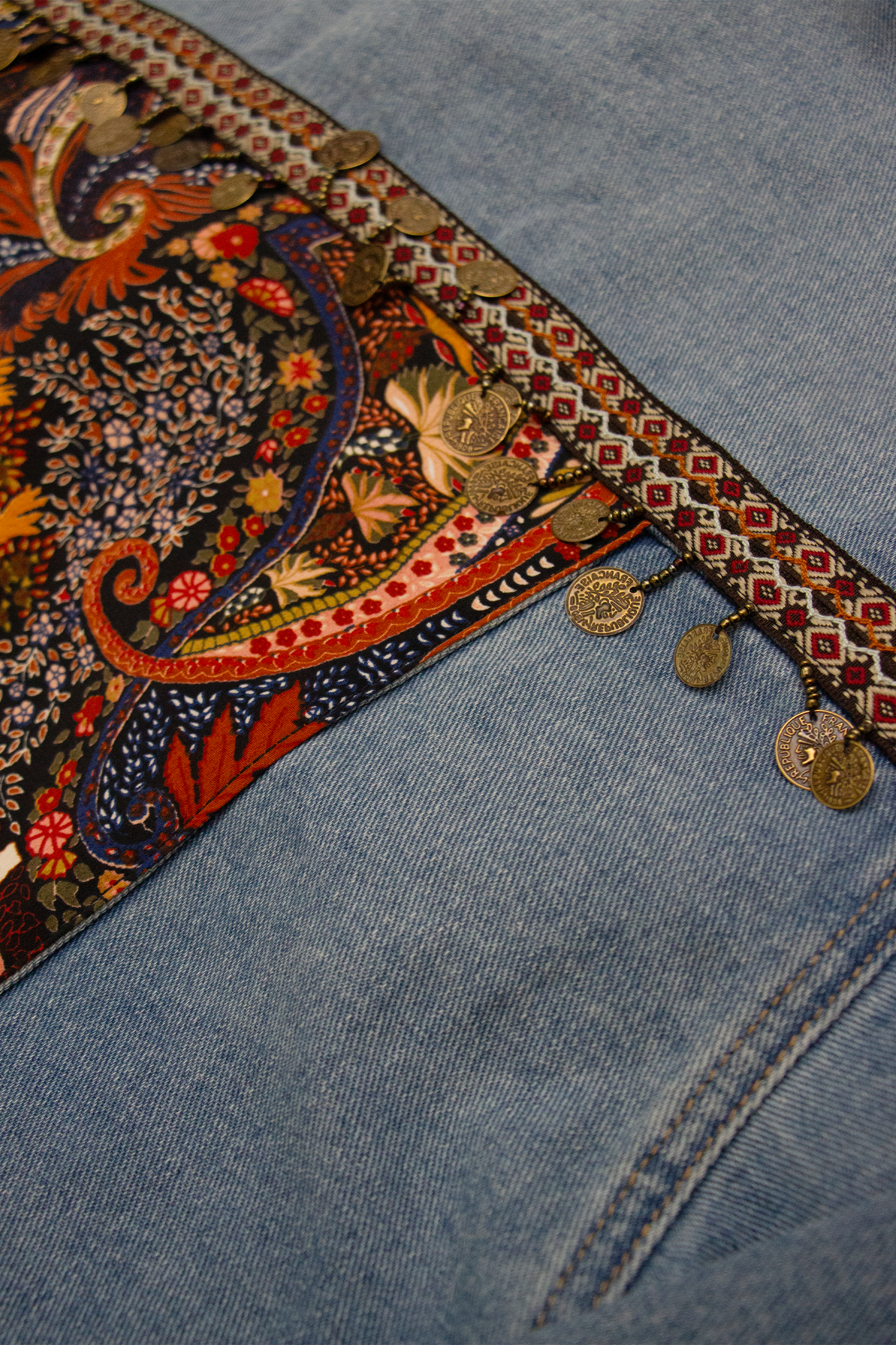 DENIM JACKETS BYJ9073 (DJFWR004) MEDIUM BLUE