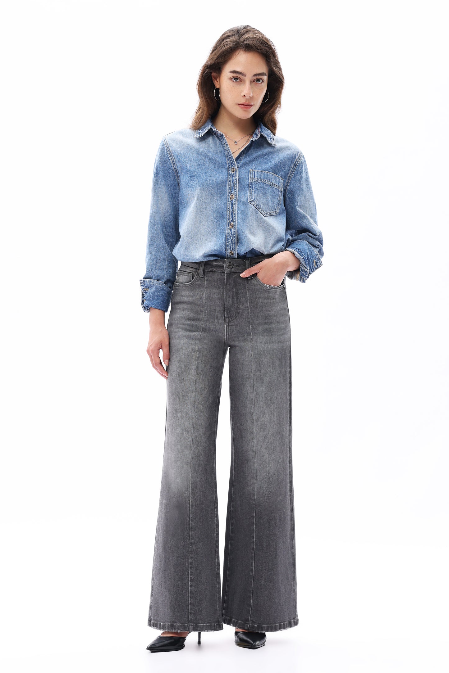HIGH RISE WIDE LEG
