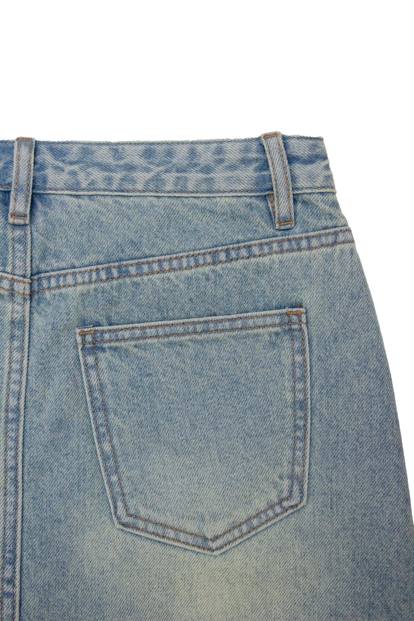 DENIM SKIRTS BYK7079 (DJFGM019) LIGHT BLUE