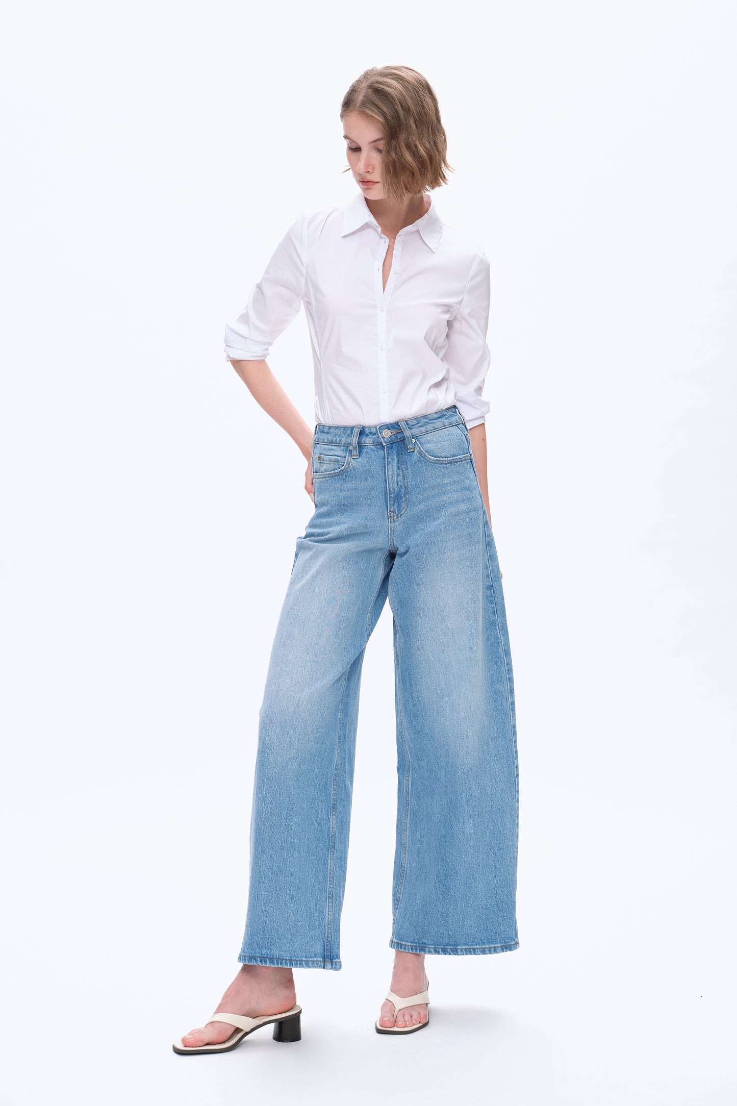 DAISY HIGH RISE WIDE LEG