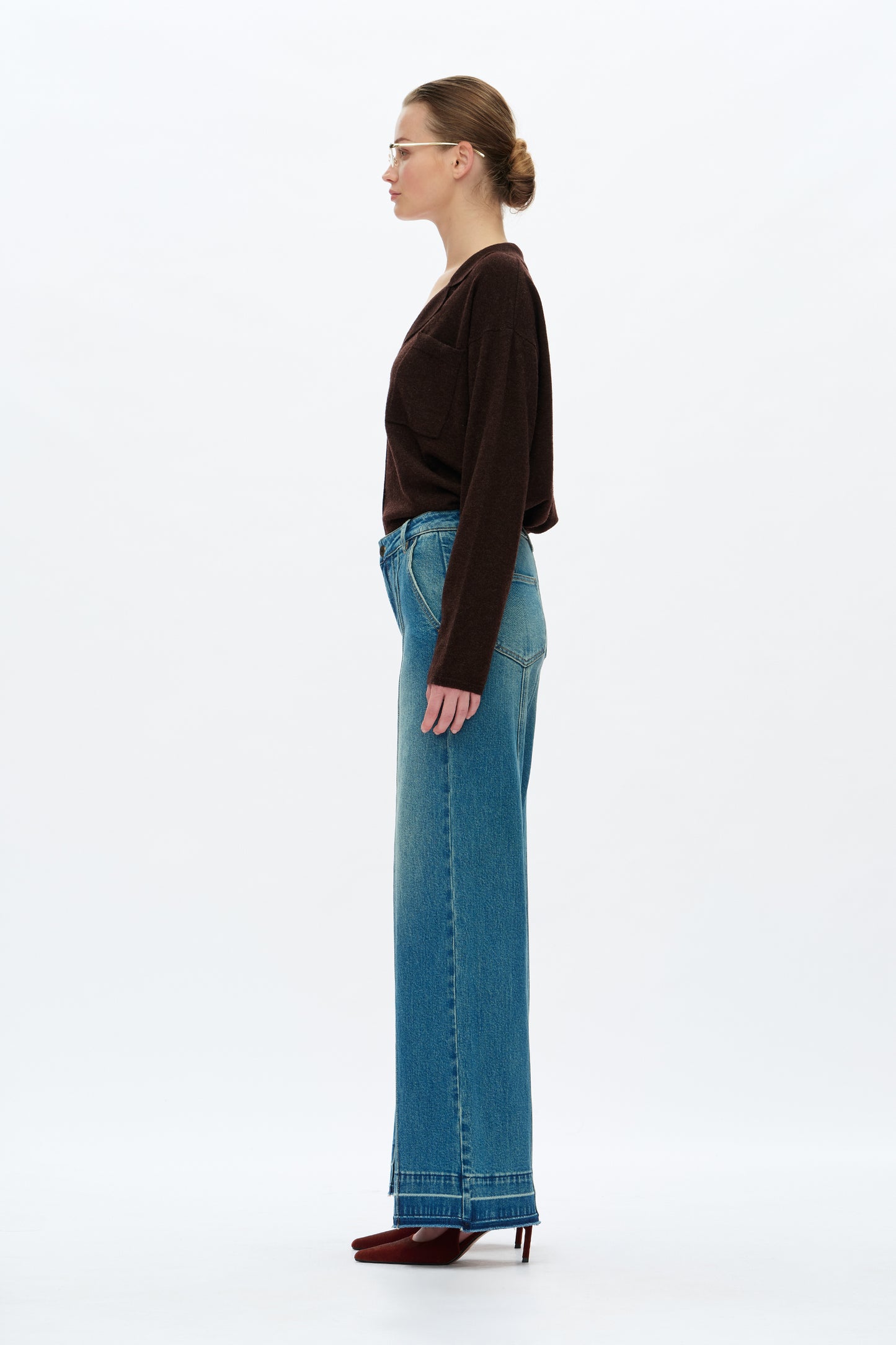 JEREMY MID RISE WIDE LEG