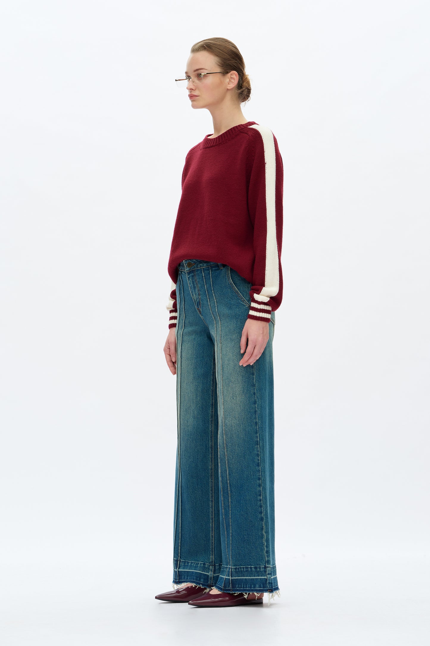 JEREMY MID RISE WIDE LEG