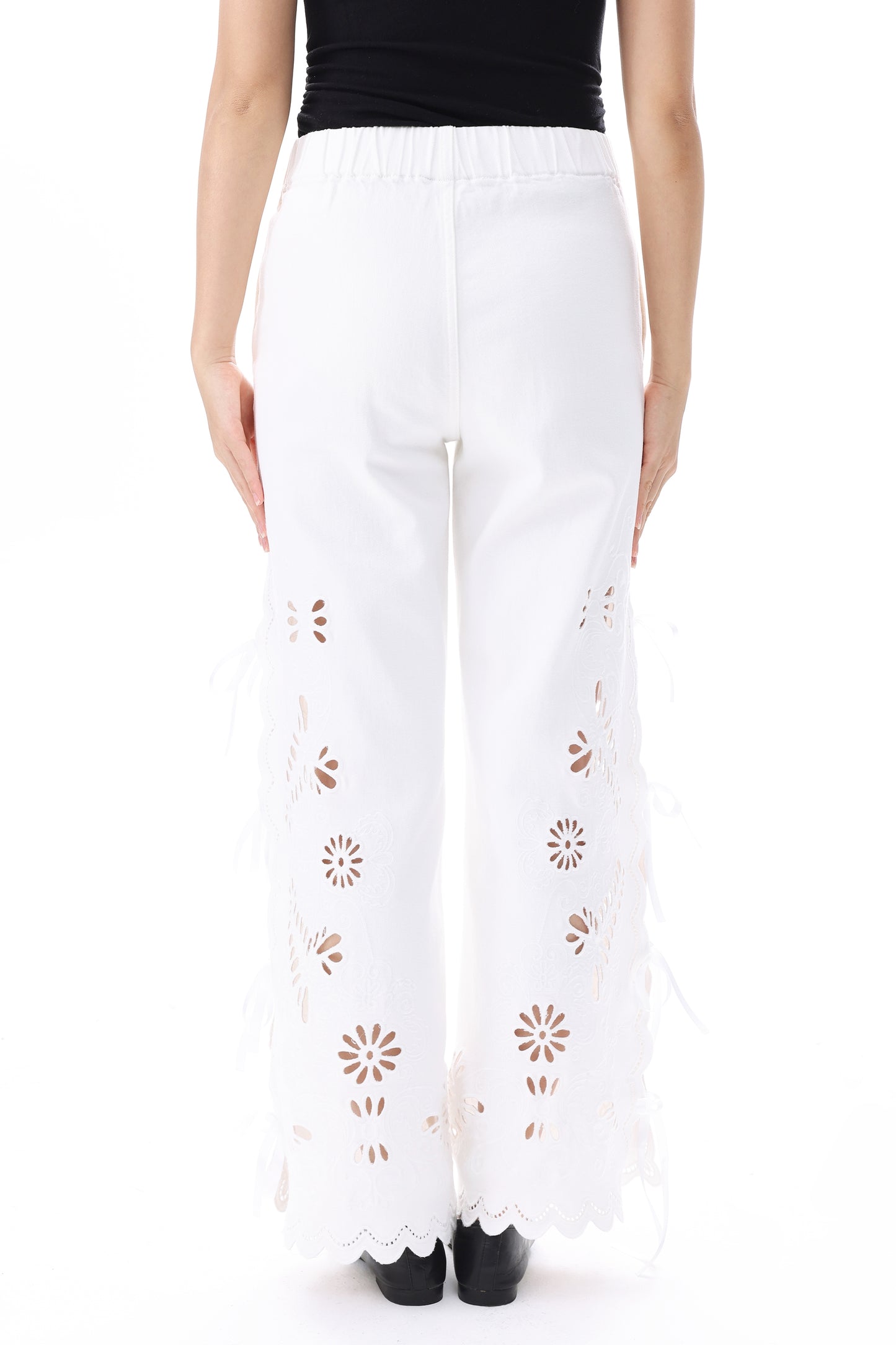 NEW YORK HIGH RISE WIDE LEG FULL PANTS BYW8435