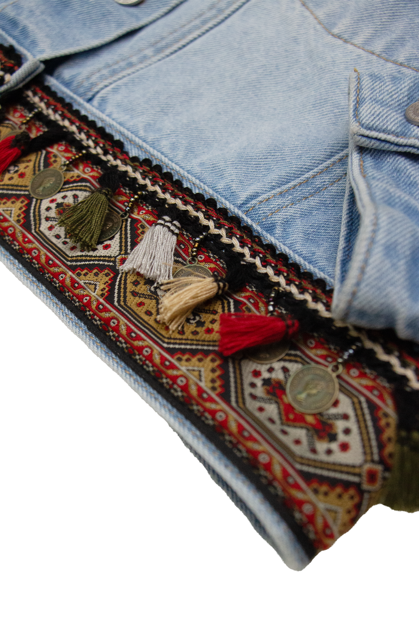 DENIM JACKETS BYJ9074 (DJFWR007) LIGHT BLUE