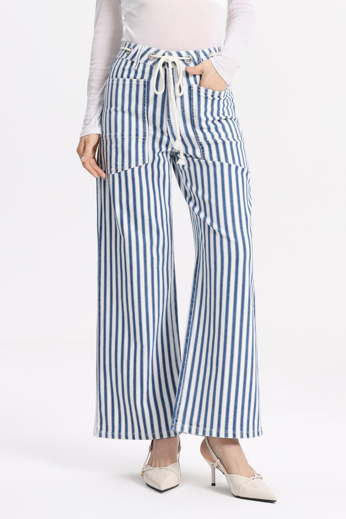 TAMSIN HIGH RISE WIDE LEG 27 1/2''