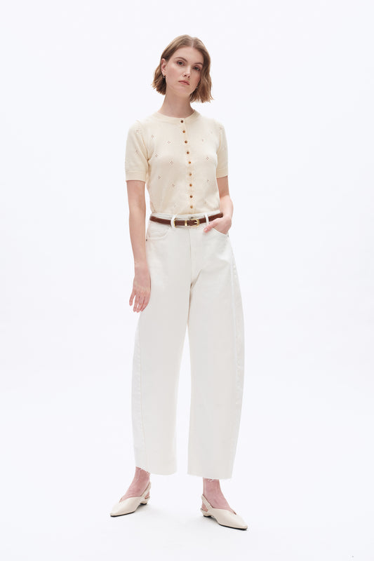 HIGH RISE BARREL LEG