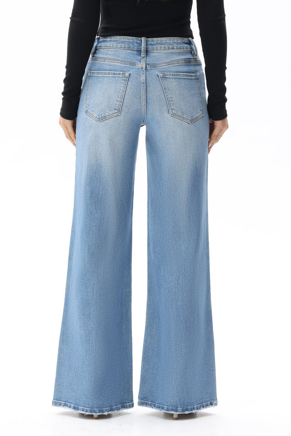 ZEPHYRINE MID RISE WIDE LEG