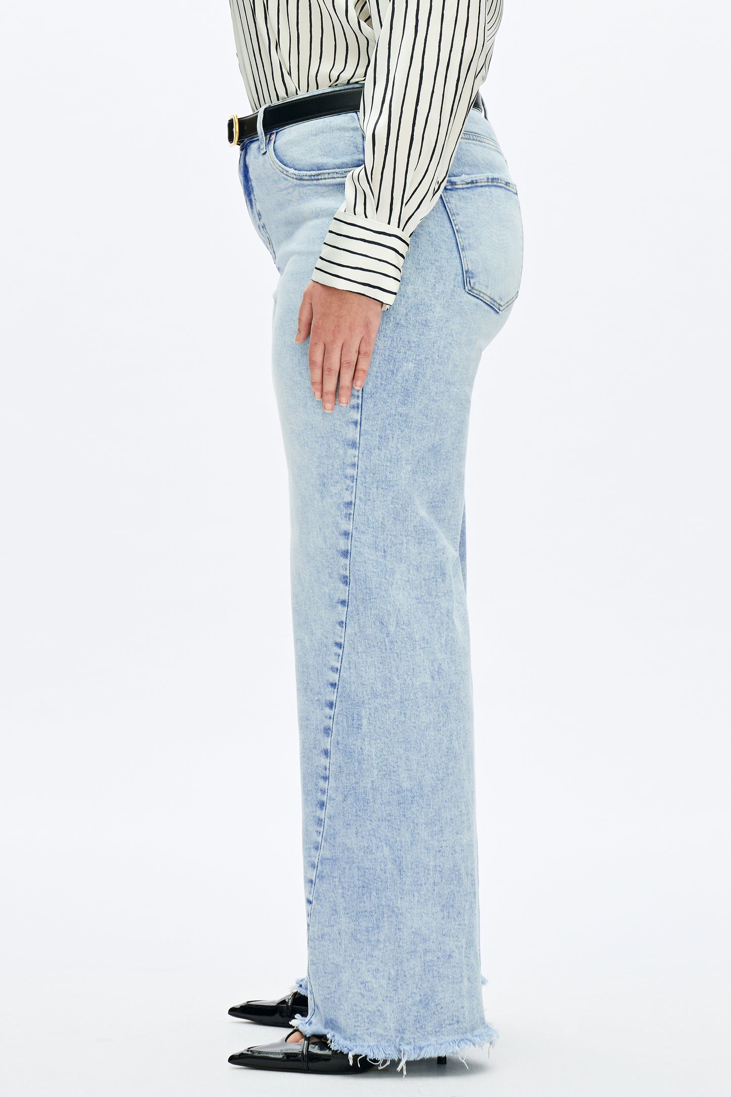 PLUS BETH HIGH RISE WIDE LEG