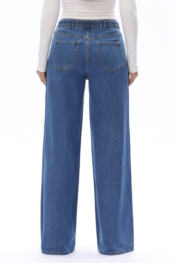 ZEPHYRINE MID RISE WIDE LEG