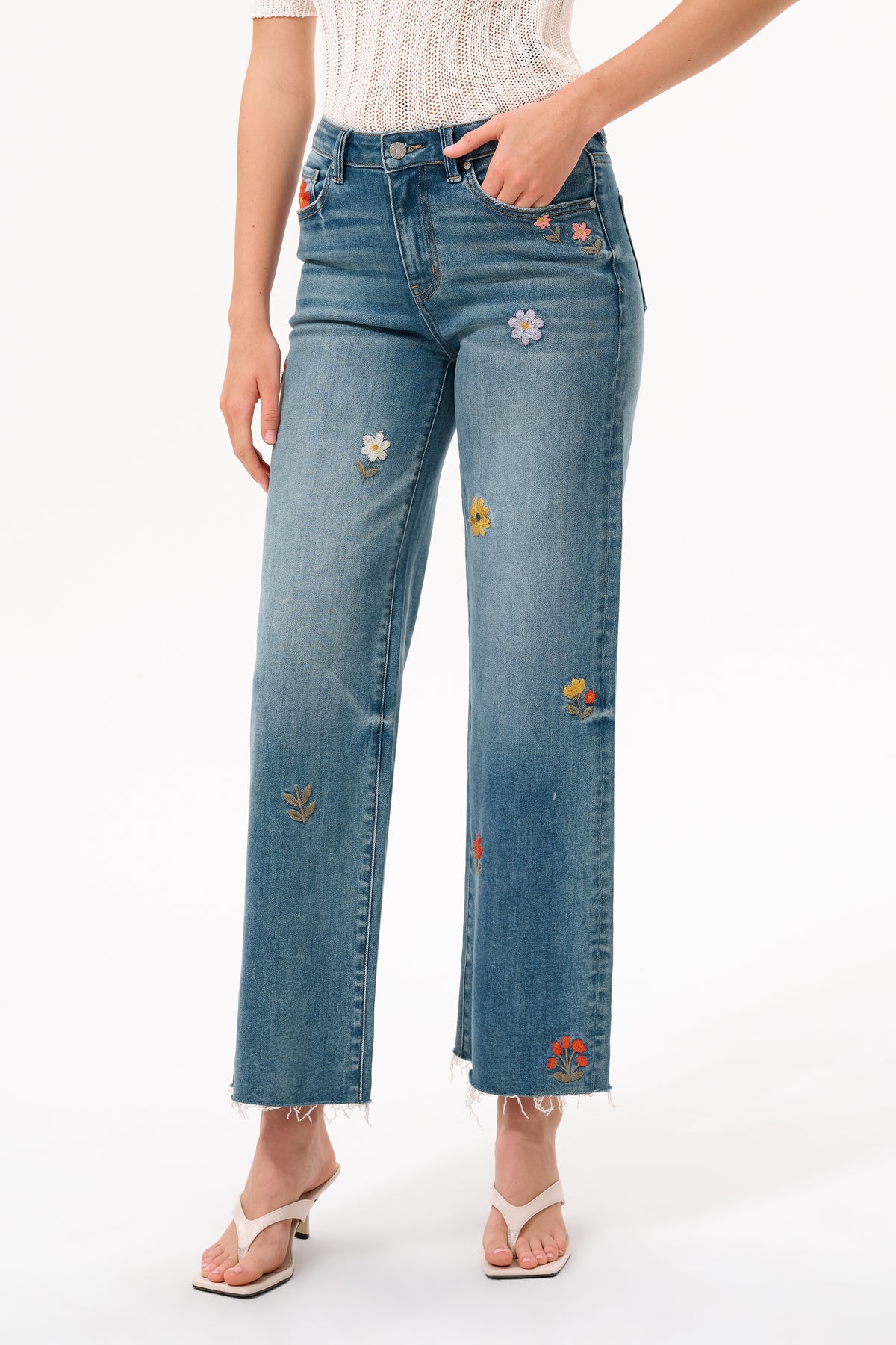 MID RISE WIDE LEG
