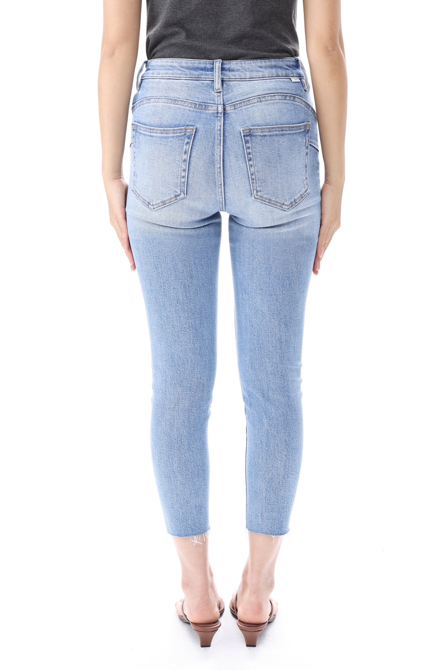 VIENNA MID RISE SKINNY CROPPED JEANS BYS2158