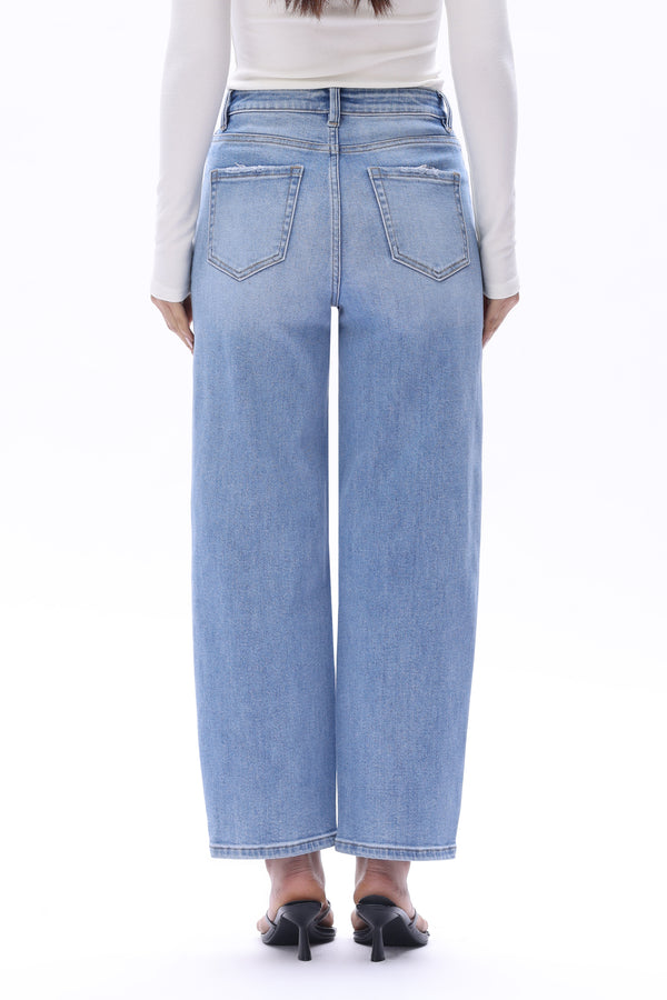 VALENTINE HIGH RISE TAPERED BYU0011 (BYJJ022) MEDIUM BLUE