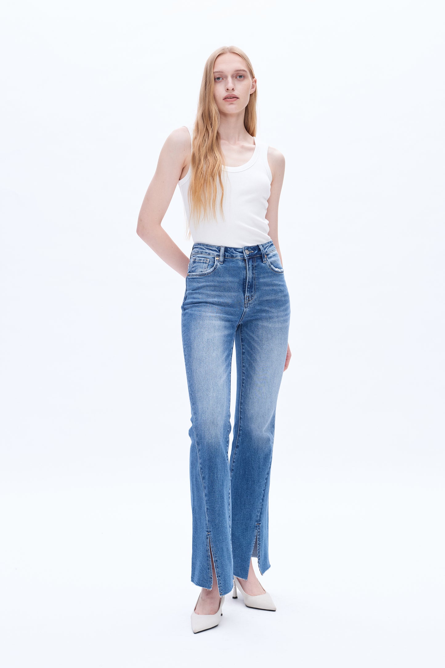 HIGH RISE FLARE JEANS BYF1100 SOUTHERN