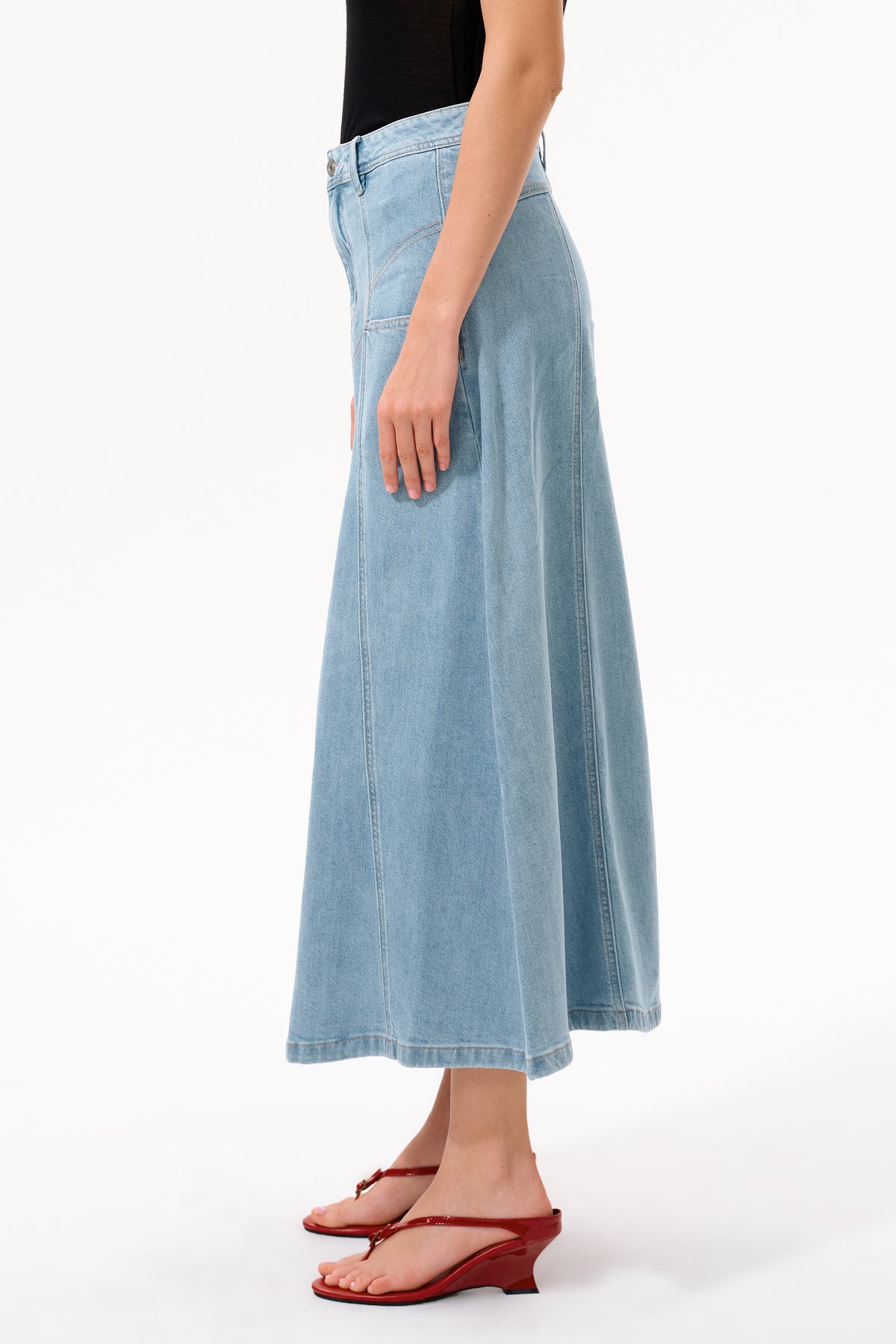 CAIUS MID RISE SKIRT