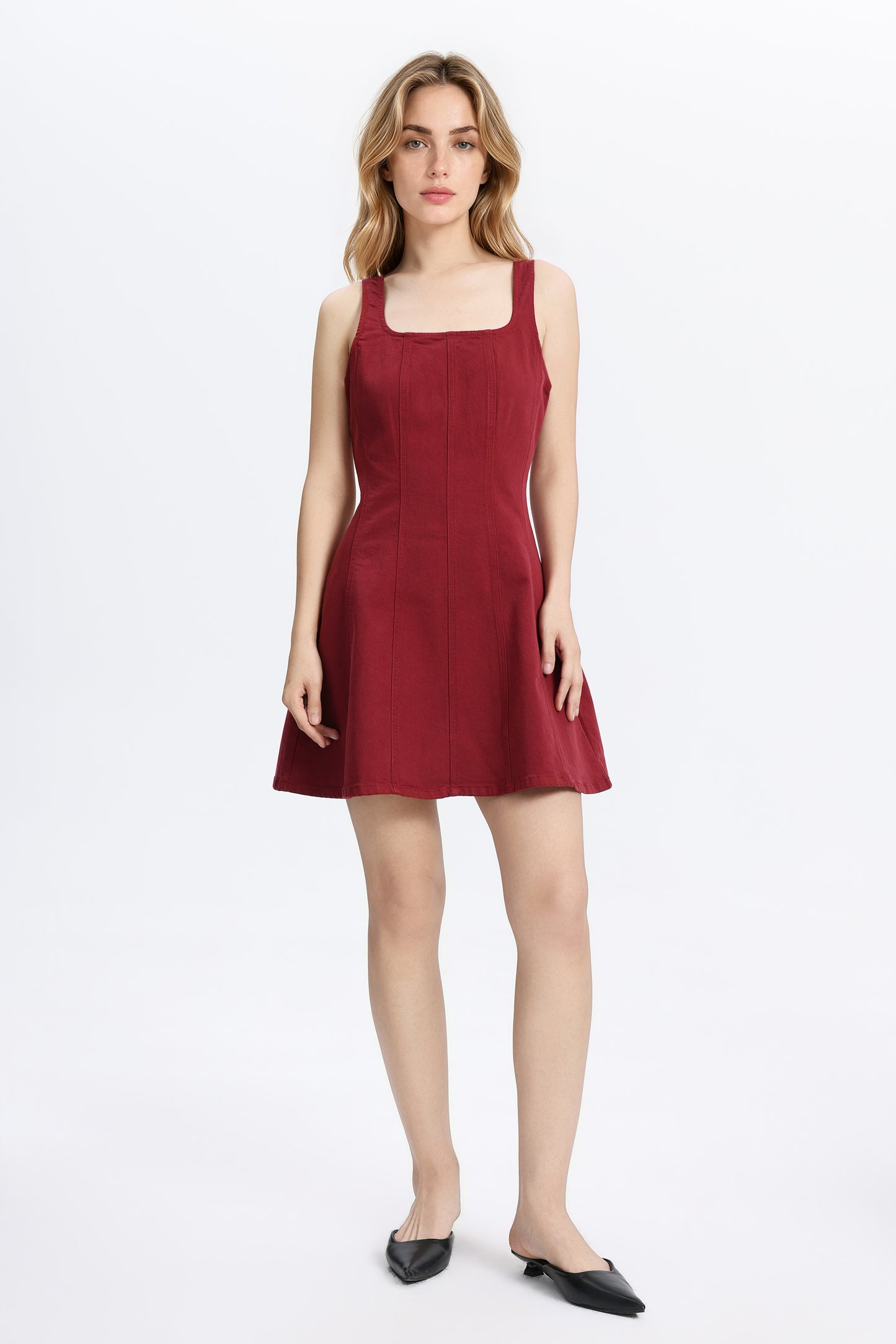 VICTORY DRESS BYK7094 CRIMSON