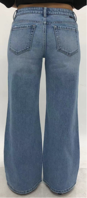 LOS ANGELES MID RISE LOOSE BOOTCUT FULL JEANS BYF1252