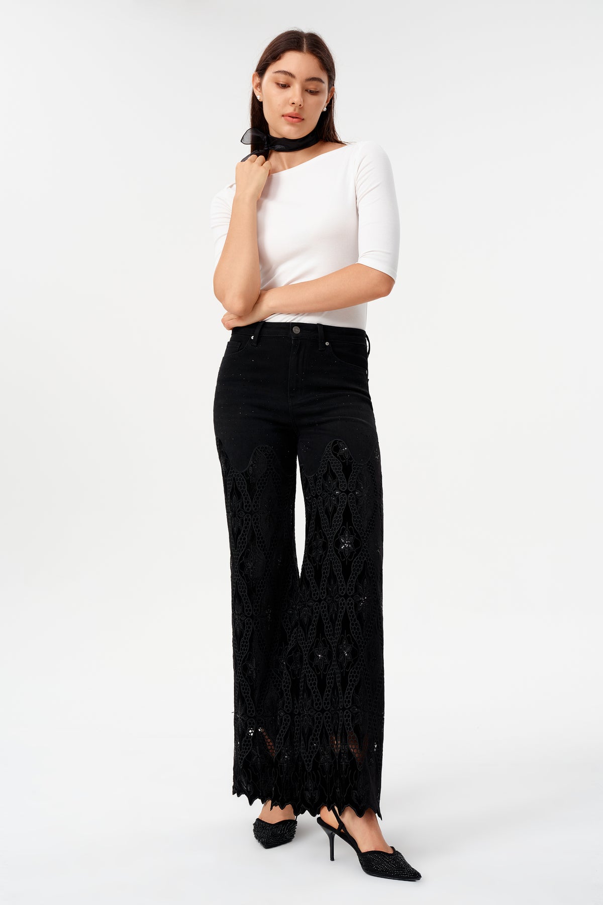 HIGH RISE WIDE LEG