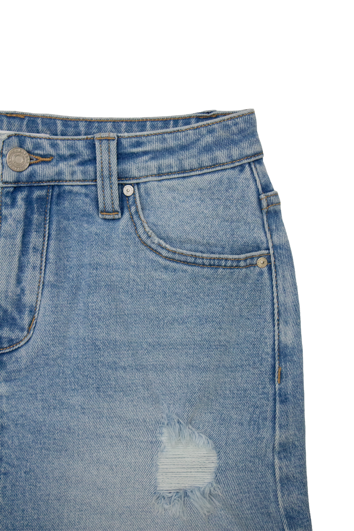 DENIM SKIRTS BYK7078 (DJFQW028) LIGHT BLUE