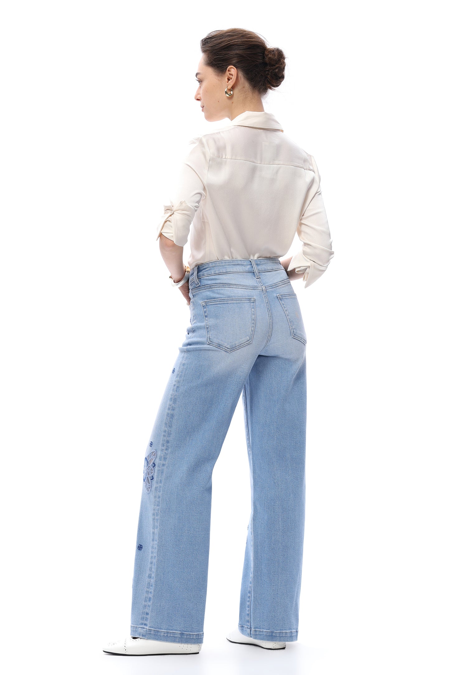 DUBLIN MID RISE STRAIGHT JEANS